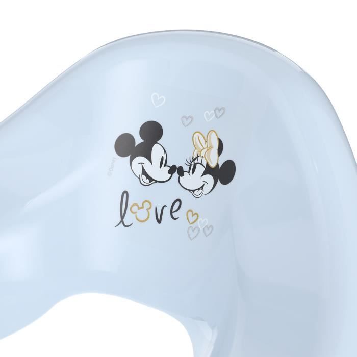 Mill'o Baby - Riduttore per sedile WC per bambini - Rialzo per sedile WC per bambini - Antiscivolo, sicuro, ergonomico, adatto - Disney Topolino