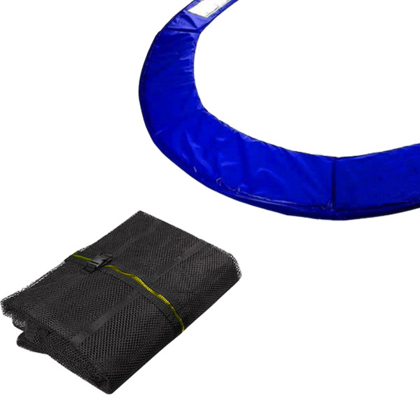Siatka do trampoliny zewnętrzna z osłoną na sprężyny 244 cm 8 FT 6 słupków