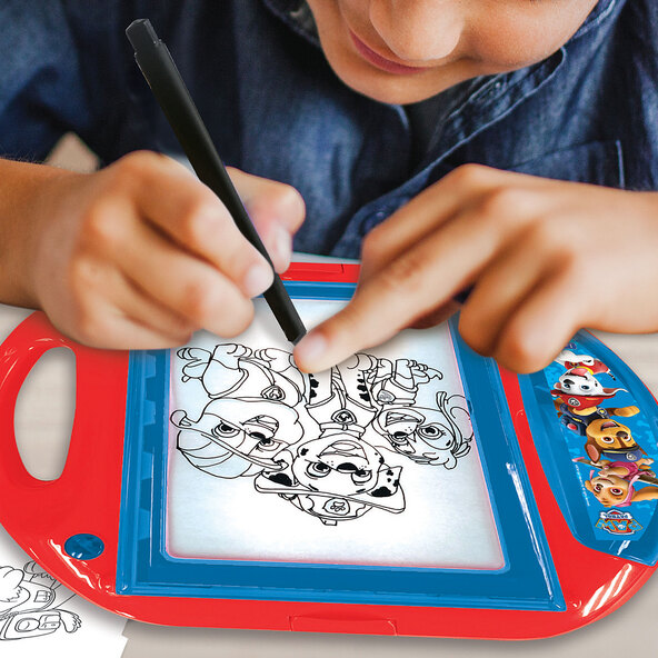 Paw Patrol drawing projector with templates and stamps