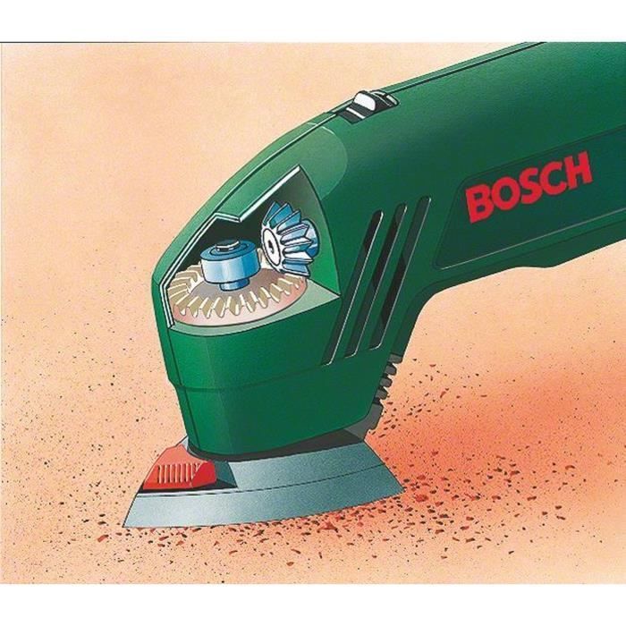 Bosch Delta Sander - PDA 180 (Supplied with: 3 abrasive sheets)