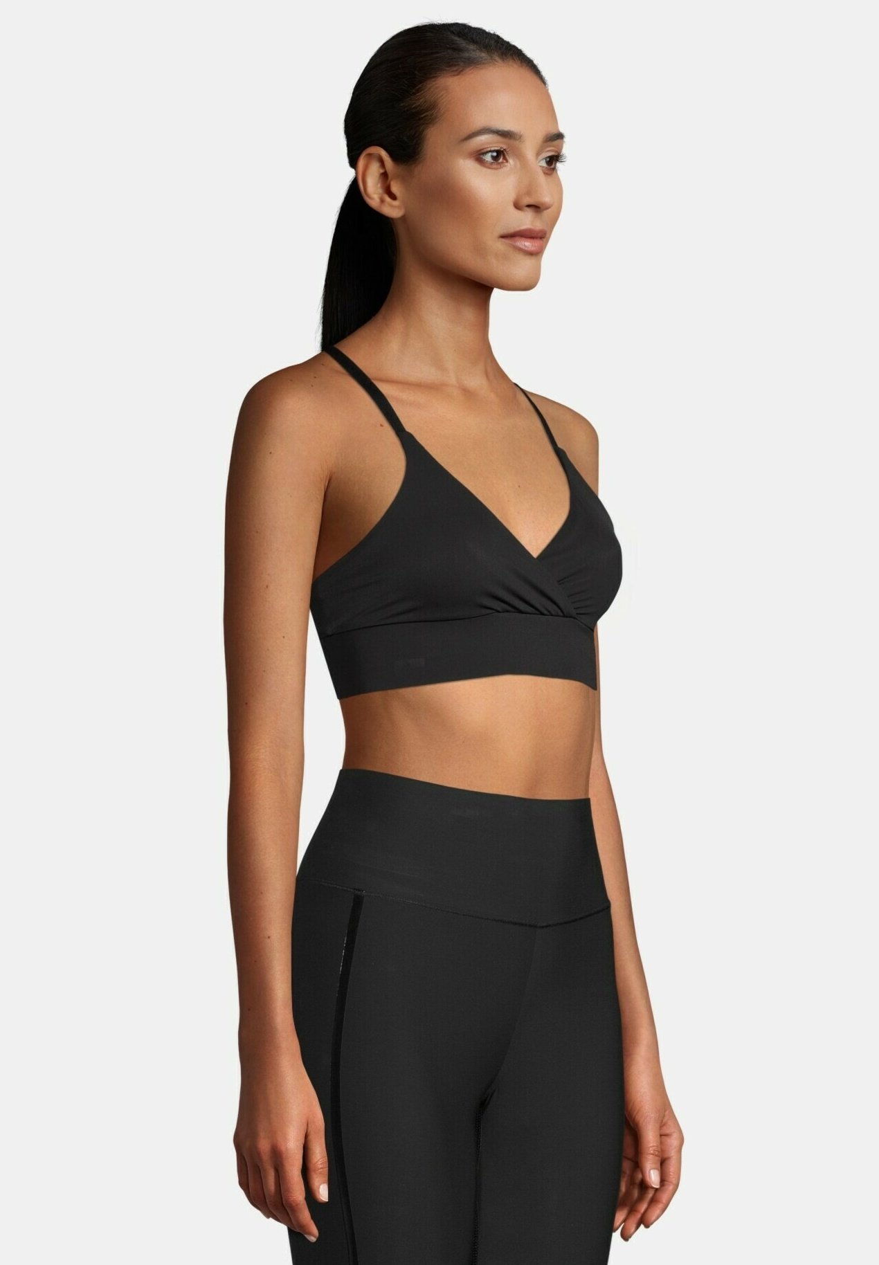 Casall Light Support Sport-BH – Schwarz