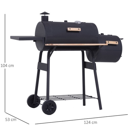  Outsunny Charcoal Barbecue 846-036