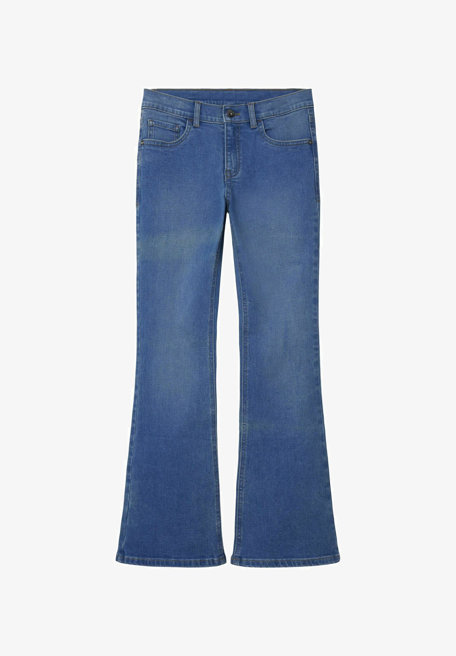 TWO SOON Bootcut jeans - mediumblauwe denim