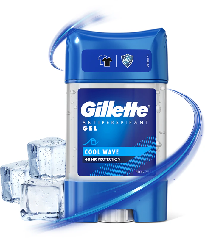 Gel antitranspirante Gillette Cool Wave