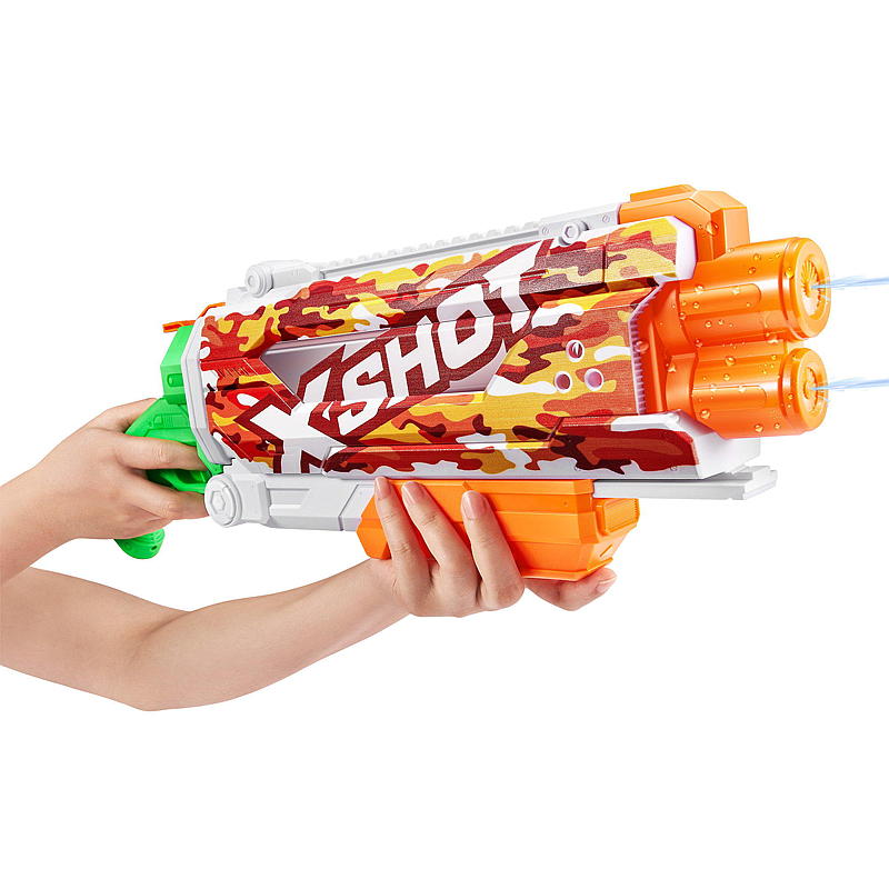 X-Shot vattenpistol med pumpfunktion och snabbpåfyllning