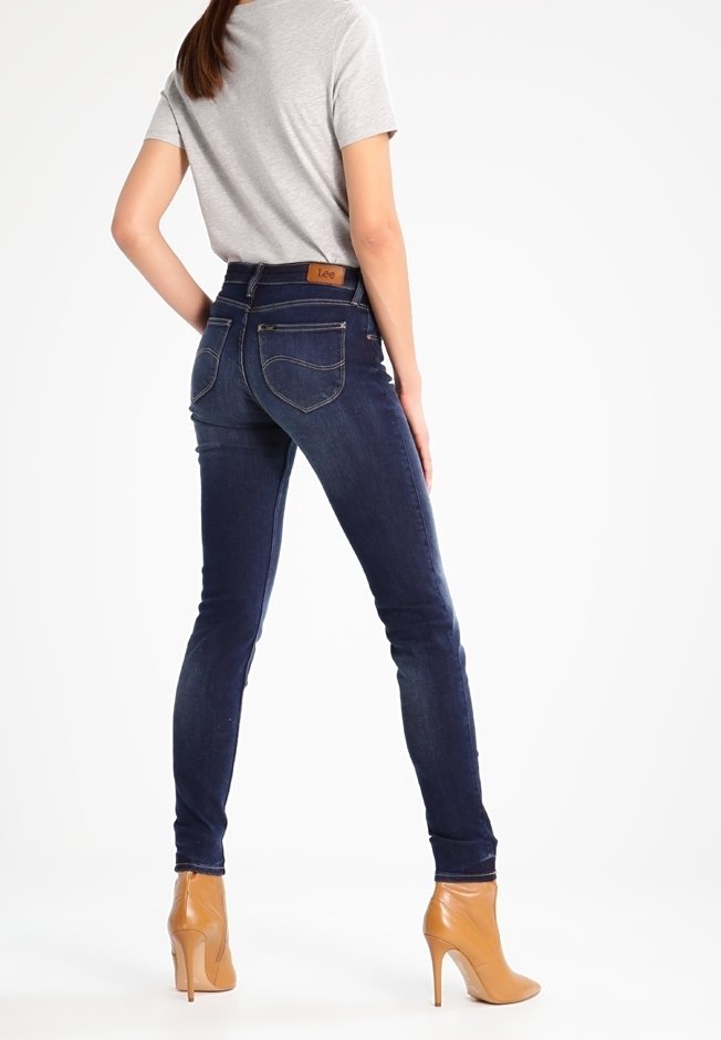 Lee Jeans Skinny Fit - dunkelblauer Denim
