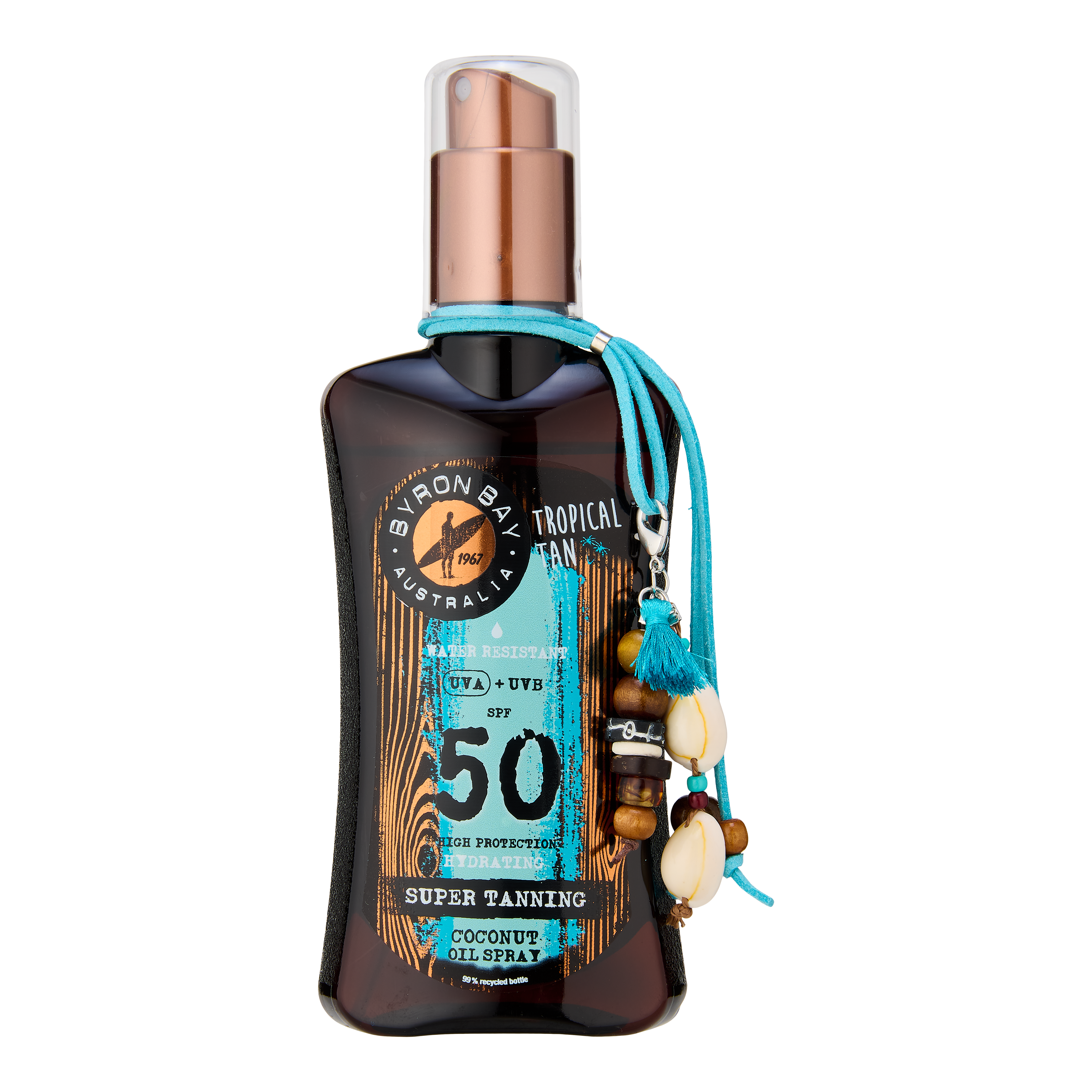 Super opaľovací sprej Bronzujúci olej SPF 50 Ochrana tváre