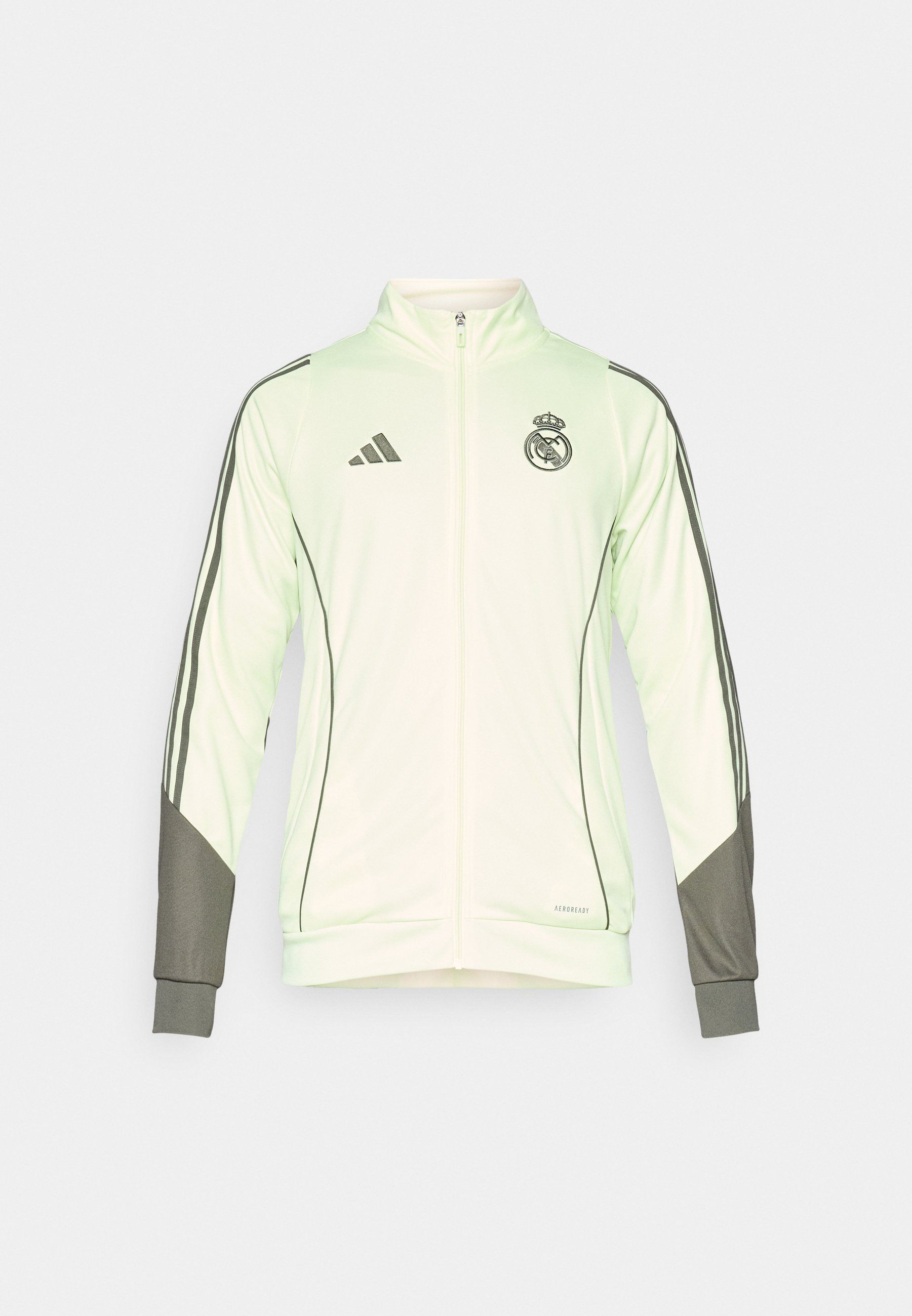 adidas Performance REAL SUIT SET – Clubwear – fast limettengrün/utilitaristisch grau