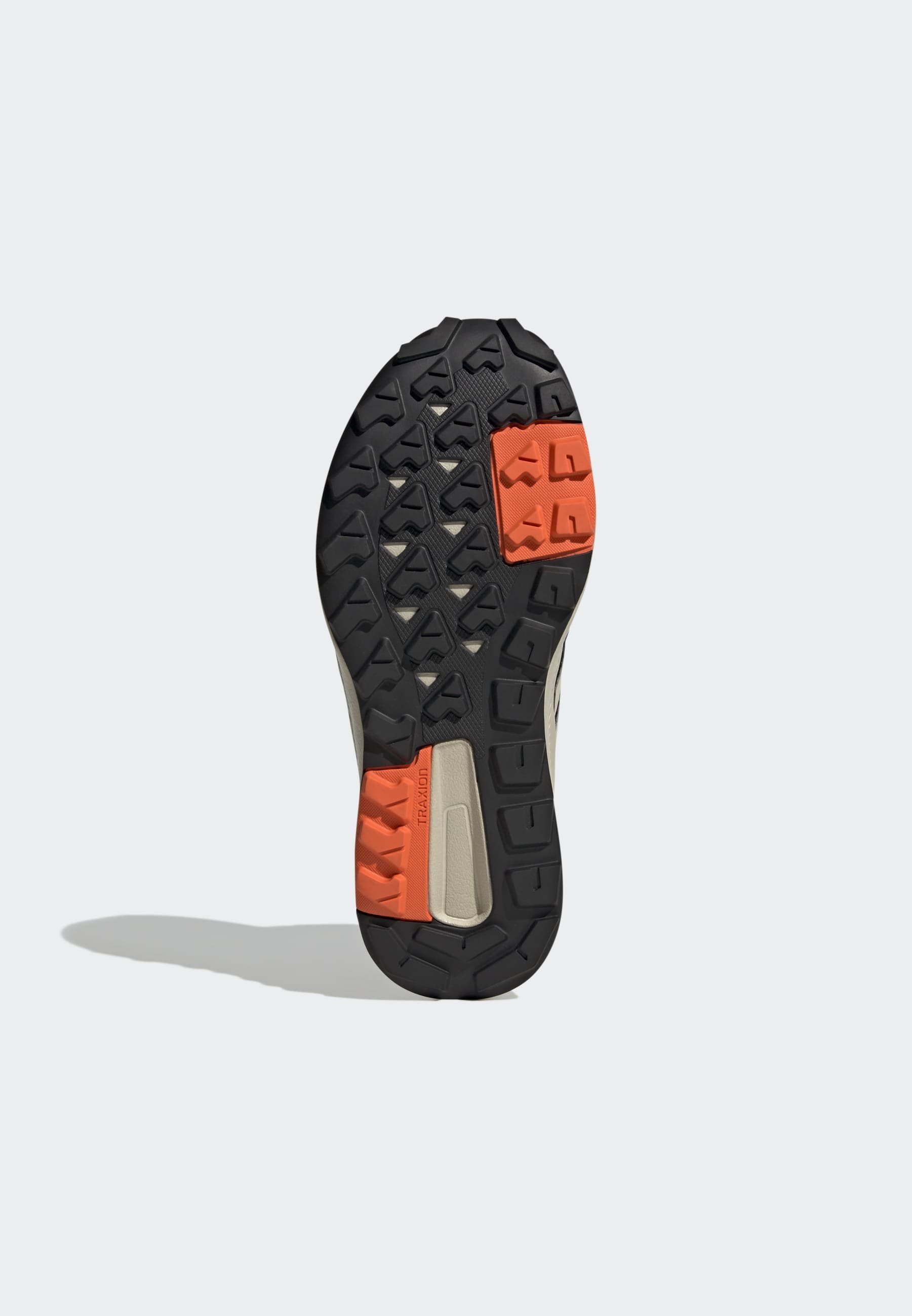Adidas Terrex TERREX TRAILMAKER MID COLD.RDY - Scarpe da trekking - nero/beige/arancione semi-impatto