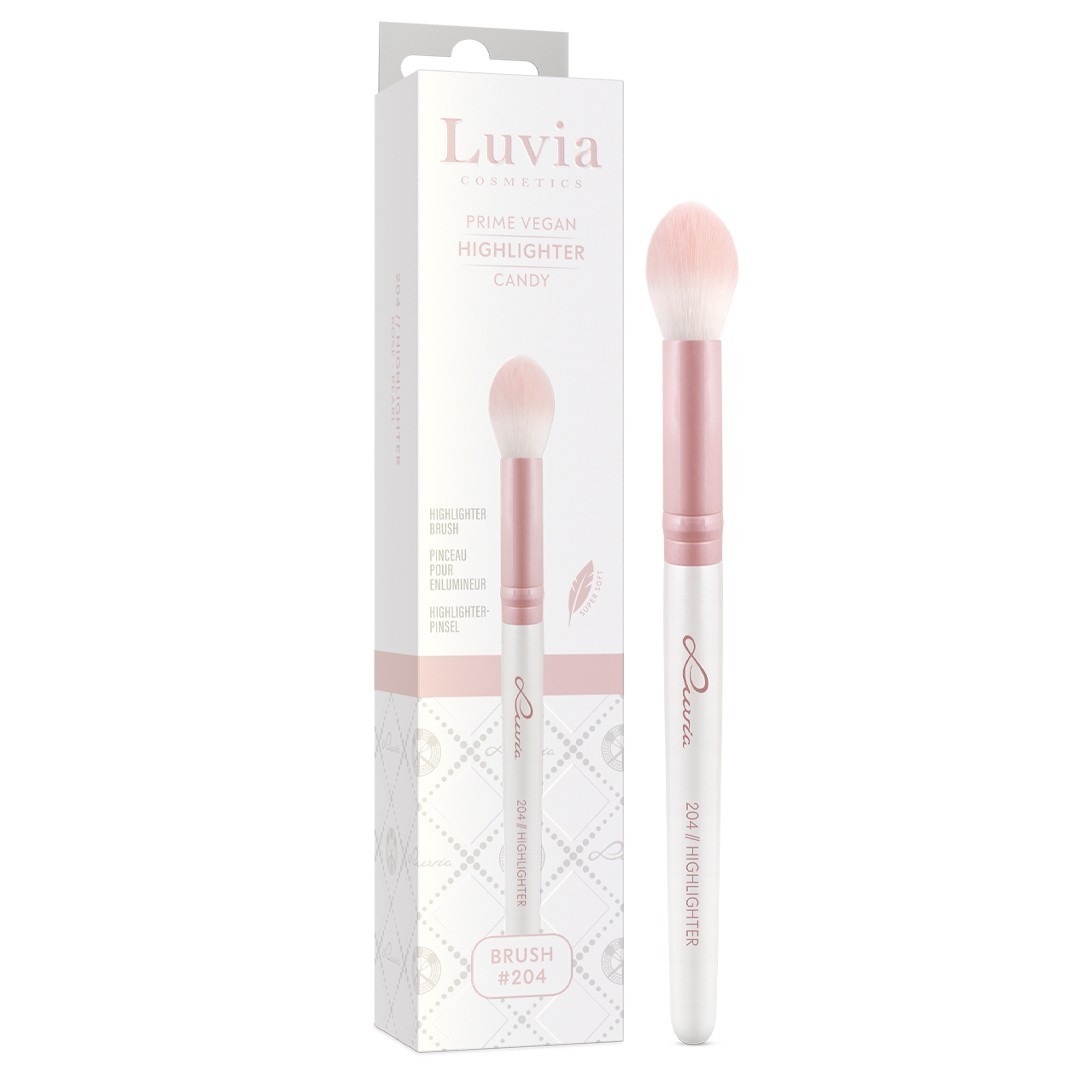 Luvia četkica za puder 204 // Highlighter – Prime Vegan Candy – 1 komad