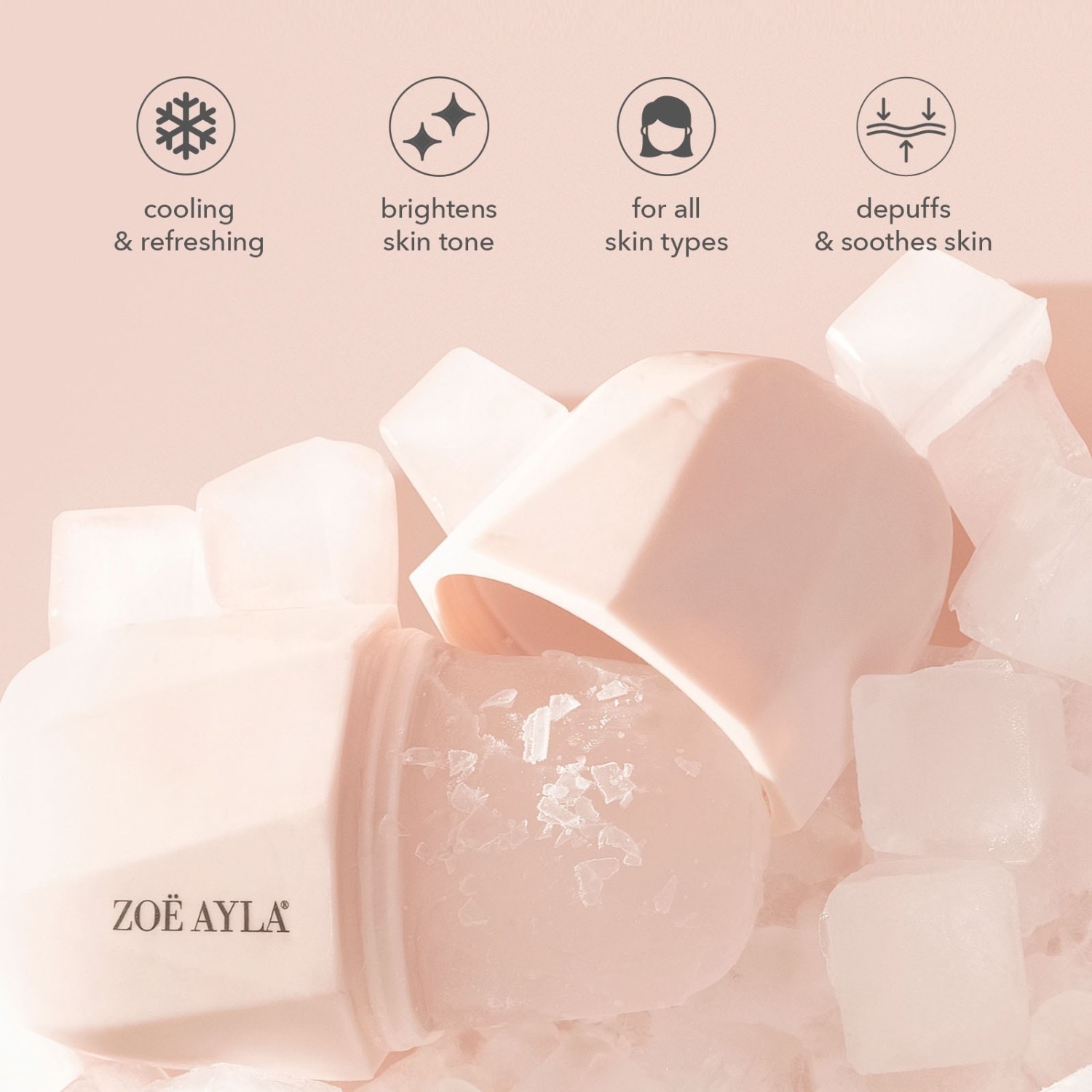 Moule à glace pour cryothérapie Zoe Ayla - Accessoire de massage - 1 pièce