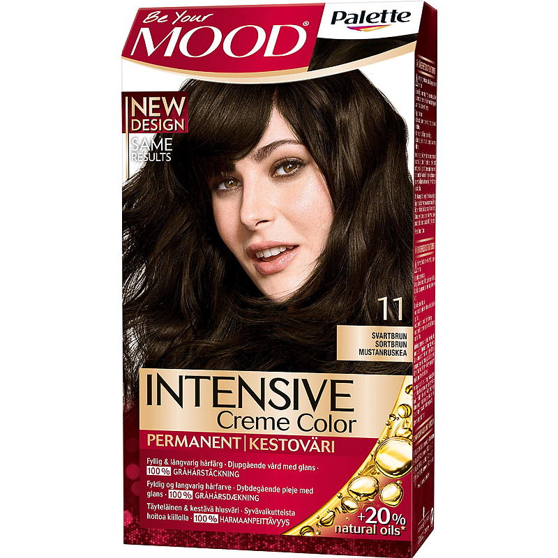Schwarzkopf Palette Mood 11 Zwart Bruin