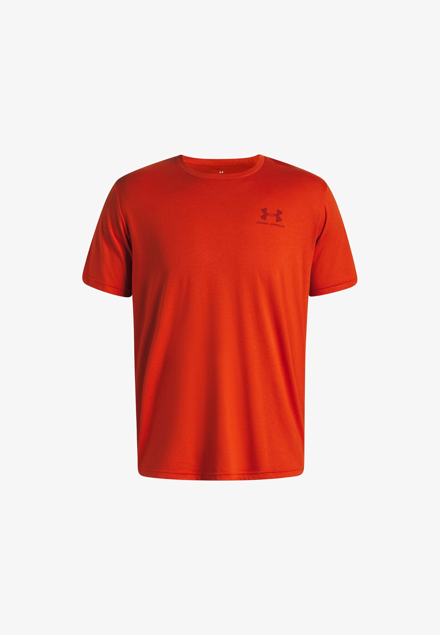 Logo Under Armour sul petto sinistro - Maglietta stampata - arancione surplus