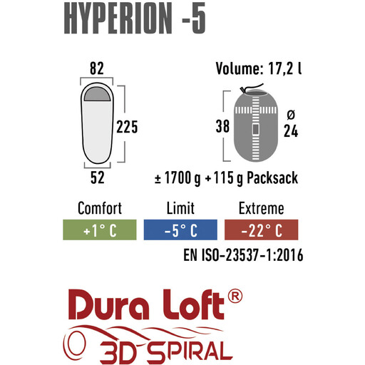 Saco De Dormir High Peak Hyperion -5