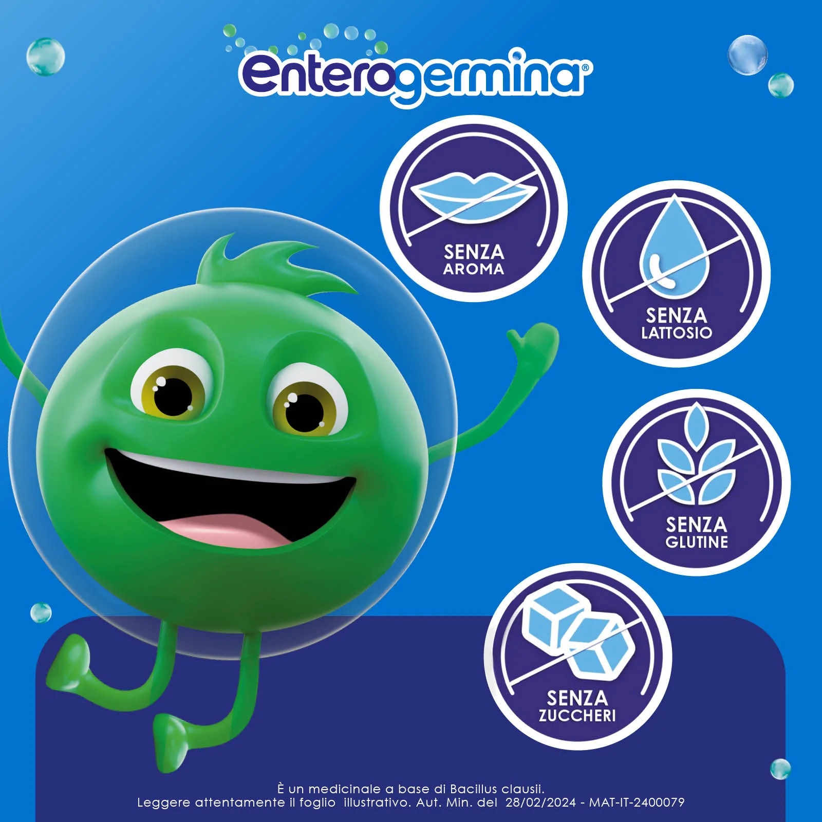 ENTEROGERMINA Enterogermina 4 milliards/5 ml 10 flacons de ferments lactiques