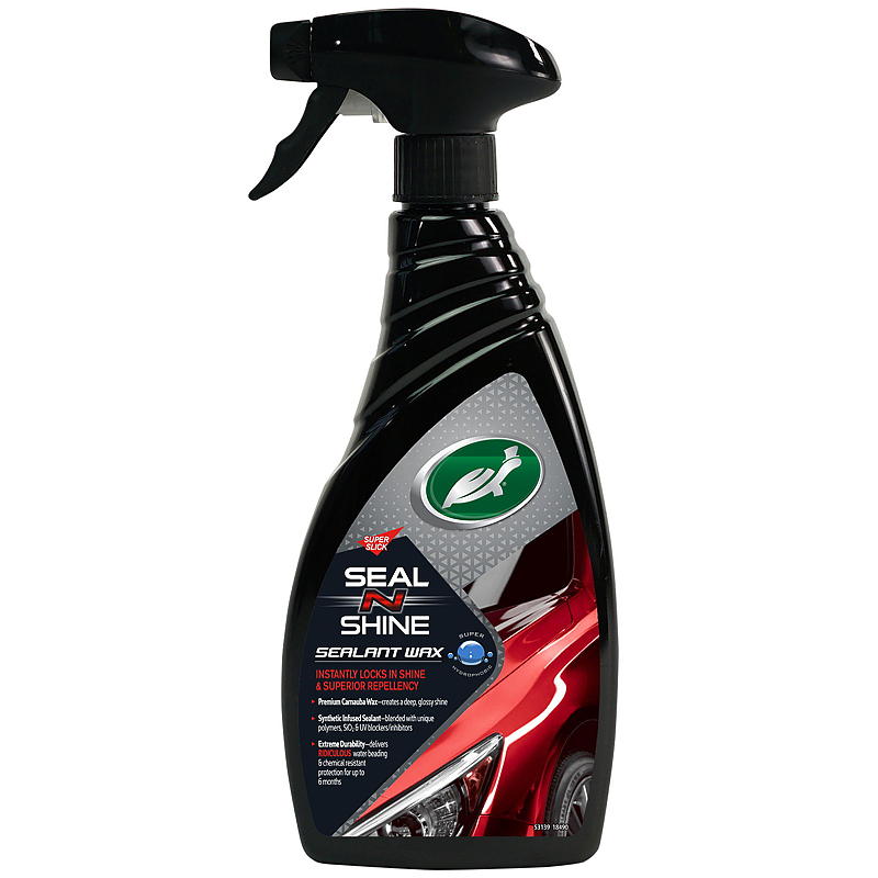 Cera en aerosol Turtle Sealant Carnauba, cera Turtle