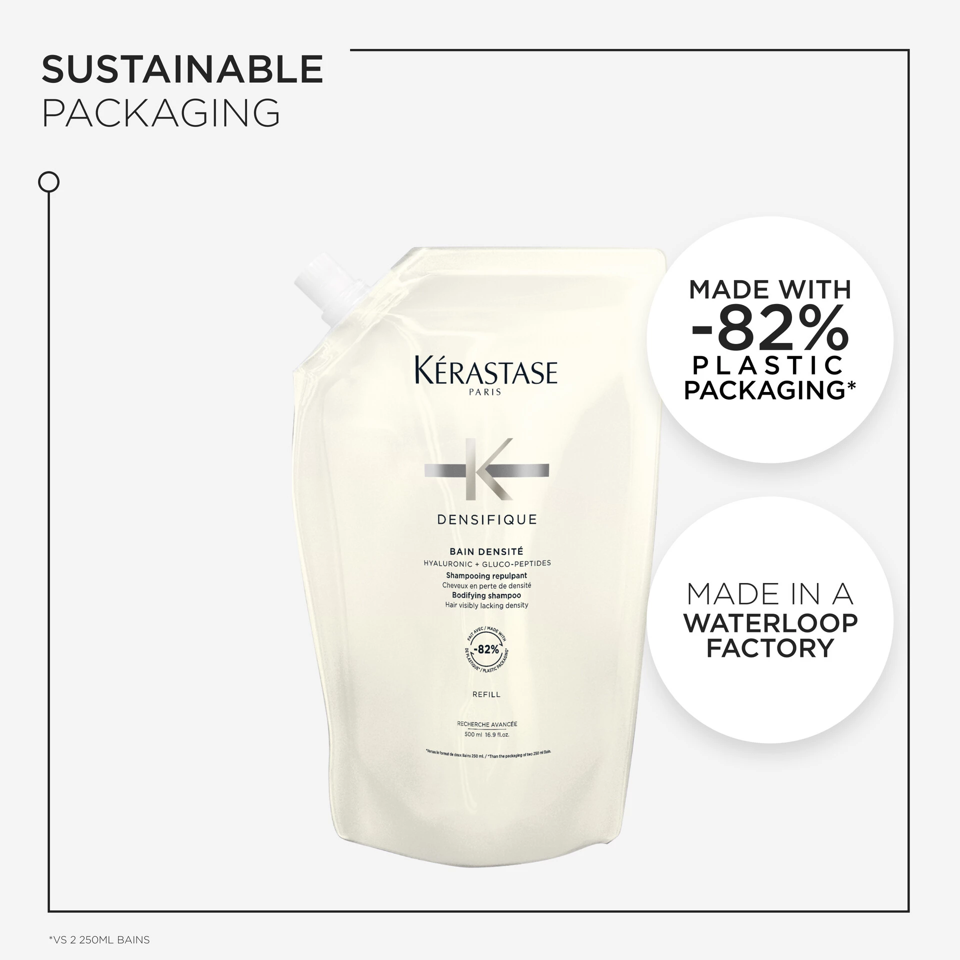 Kérastase Densifique Bain Densité punjenje šampona 500 ml