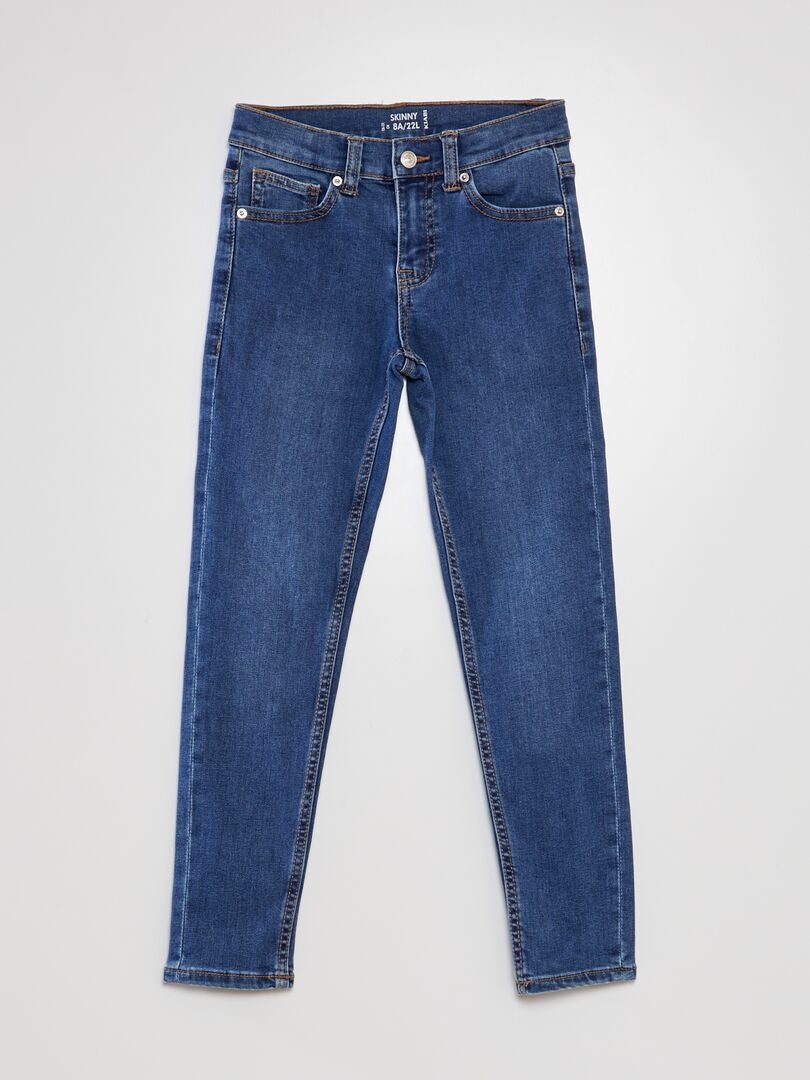 Calça jeans skinny - AZUL