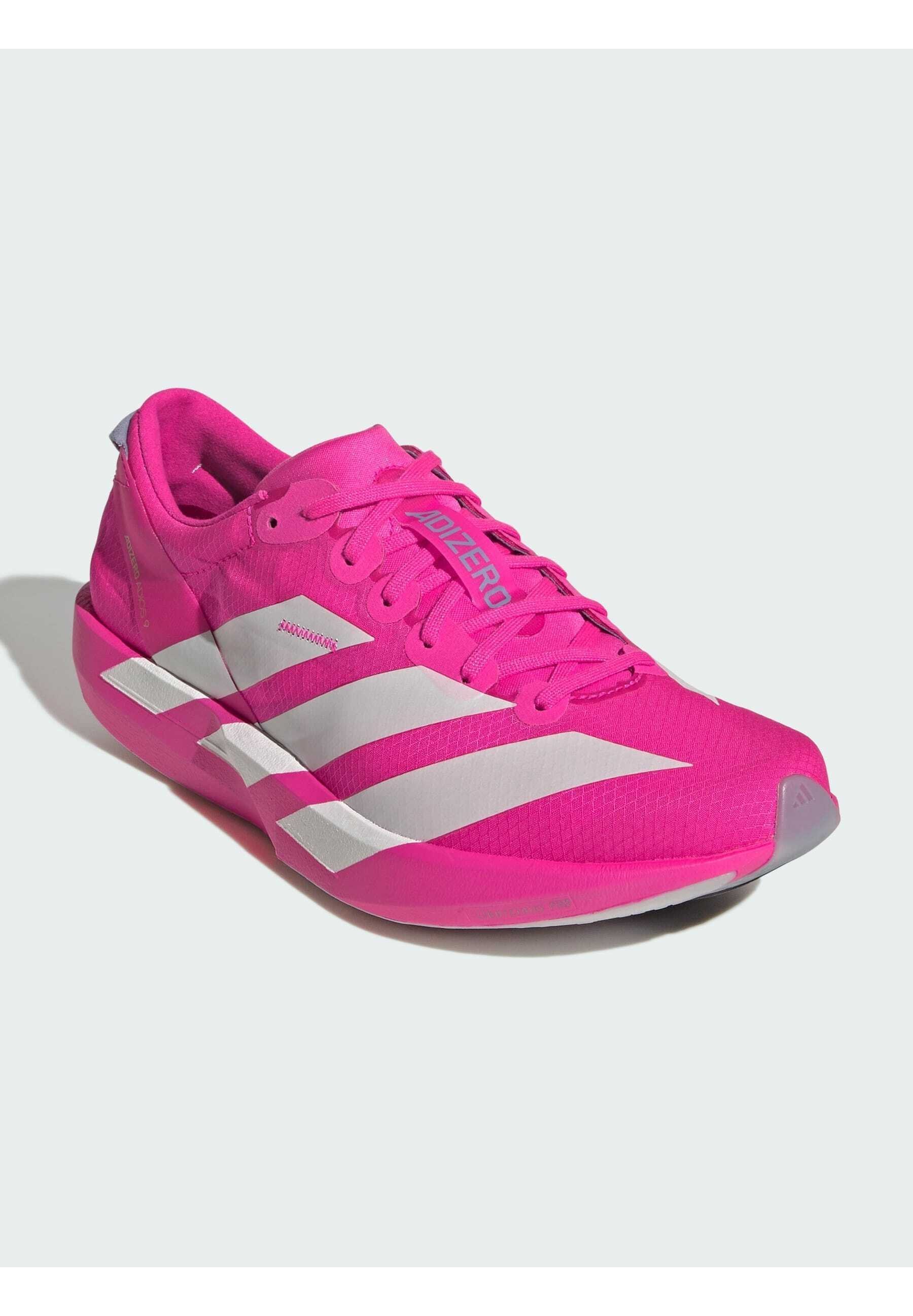 adidas Performance ADIZERO ADIOS 9 - Straßenlaufschuhe - Schockrosa Metallic-Silberviolett