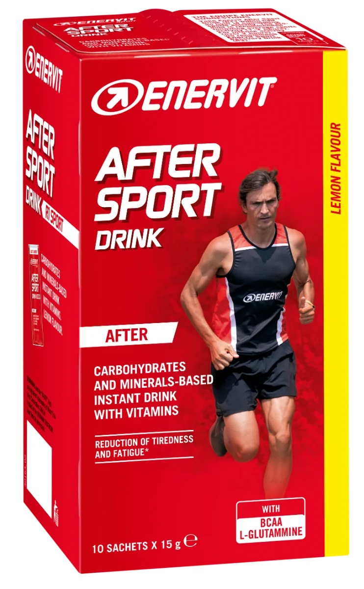 ENERVIT Enervit R1 Boisson énergétique sportive Citron 10 sachets Complément alimentaire post-entraînement