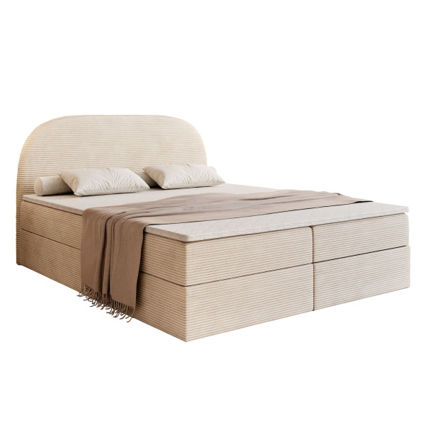 Łoże ALLURE 140x200 Lincoln 02 z topperem