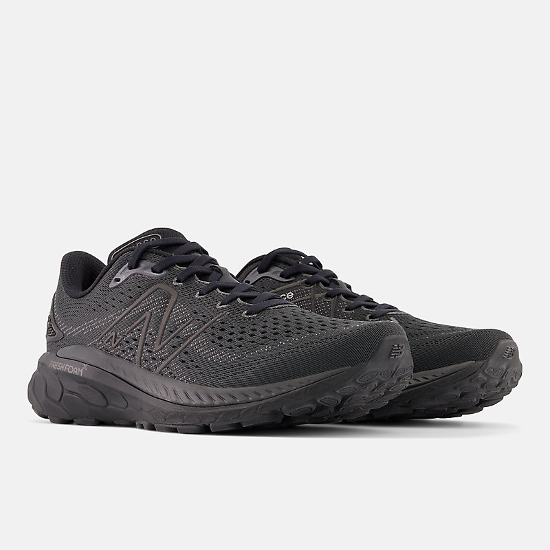 Fresh Foam X 860v13 Herrenschuhe – Schwarz mit Phantom-Effekt und Schwarz-Metallic