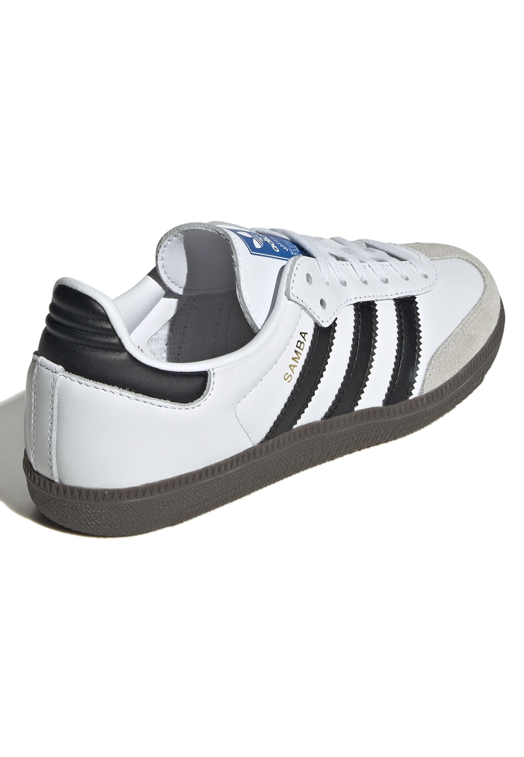 adidas Originals SAMBA OG UNISEX - Sneakers - schoenen wit/core black