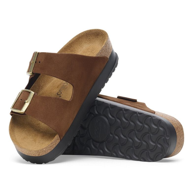 Arizona Flex Platform Pelle Nubuck - Dark Tea Dark Tea