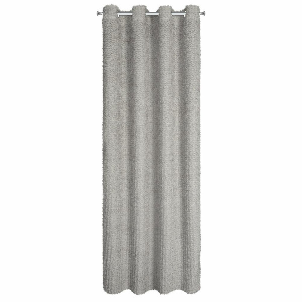 Elegancka zasłona TIFFANY Eva Minge 135x250 cm srebrna