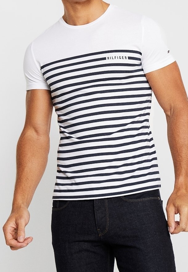 Tommy Hilfiger T-shirt met print - wit
