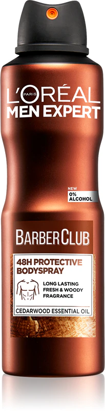 L'Oréal Paris Men Expert Barber Club Verfrissende Deodorant Spray voor Mannen