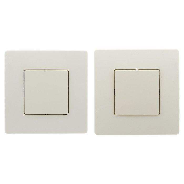 Interruptor inalámbrico bidireccional Venus - Blanco - Zenitech