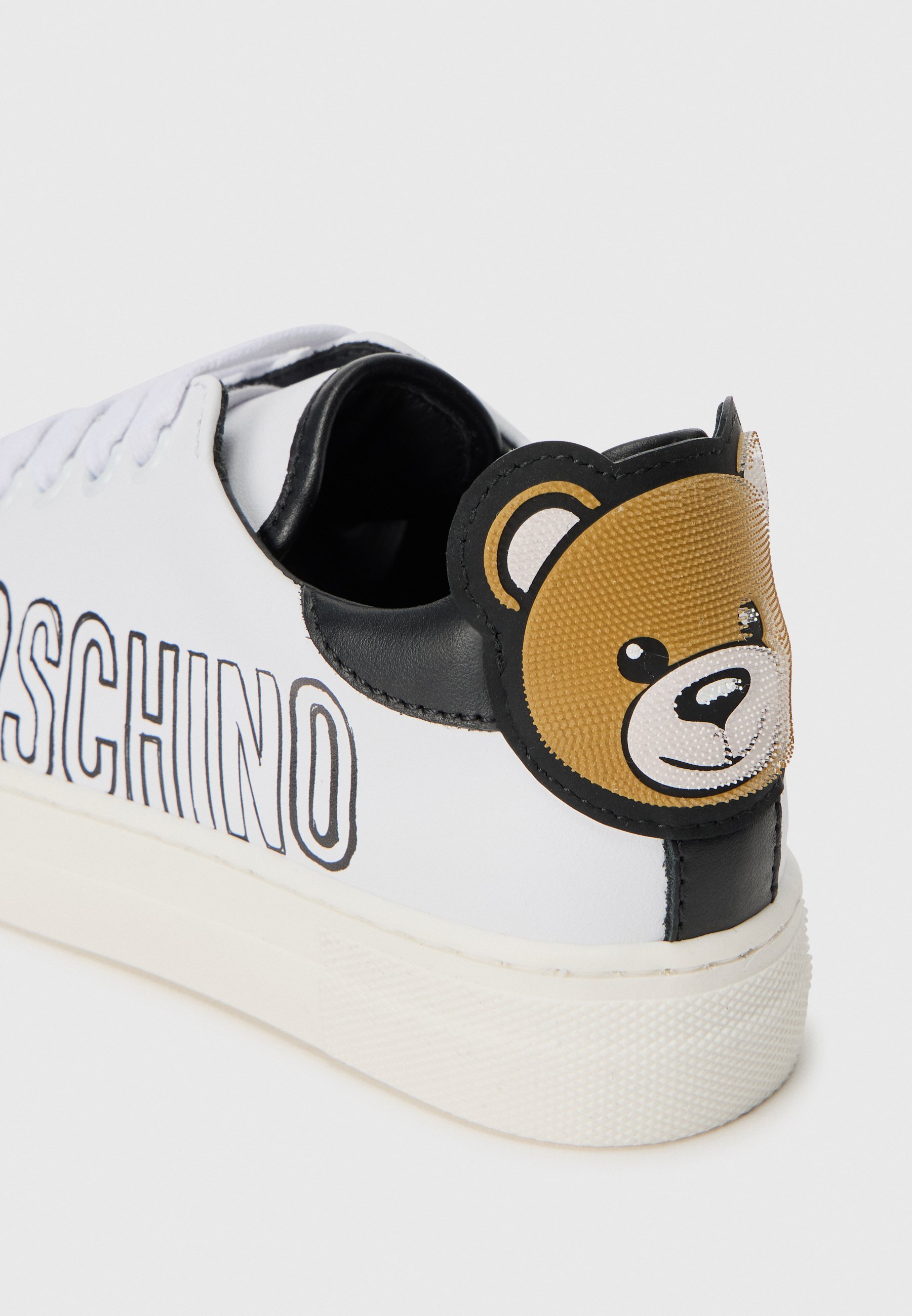 MOSCHINO UNISEX - Scarpe da ginnastica - bianco/nero