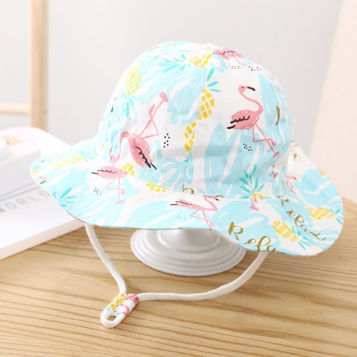 Gorro FUNMOON para niño, gorro de verano para el sol, gorro de playa para bebé, gorro de pescador ajustable - 686102