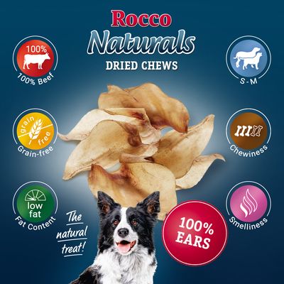 Rocco Natural Drying Cows Ear