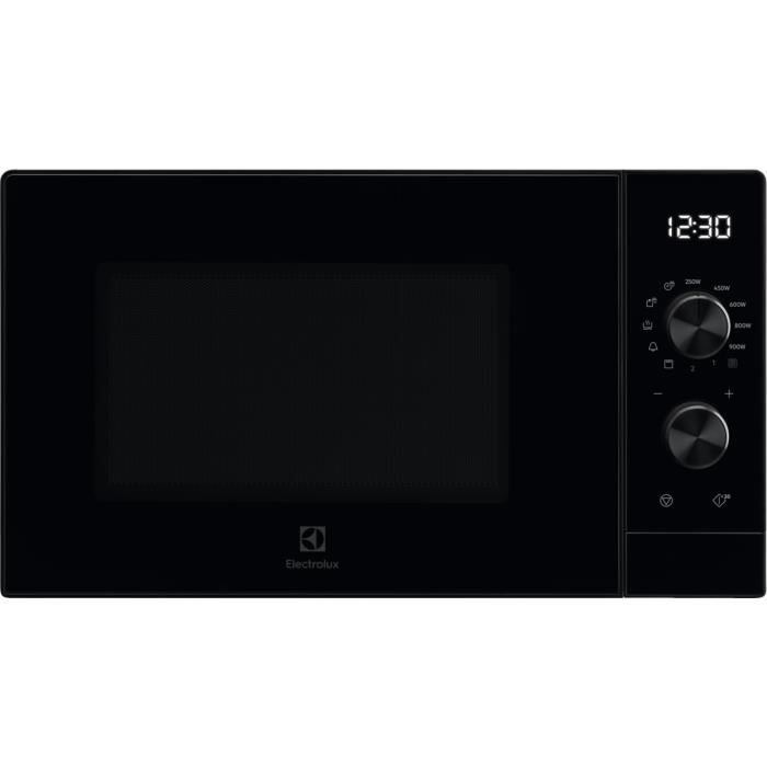 Horno microondas independiente Electrolux Y4ZM25MMK de 24 litros con grill, color negro.
