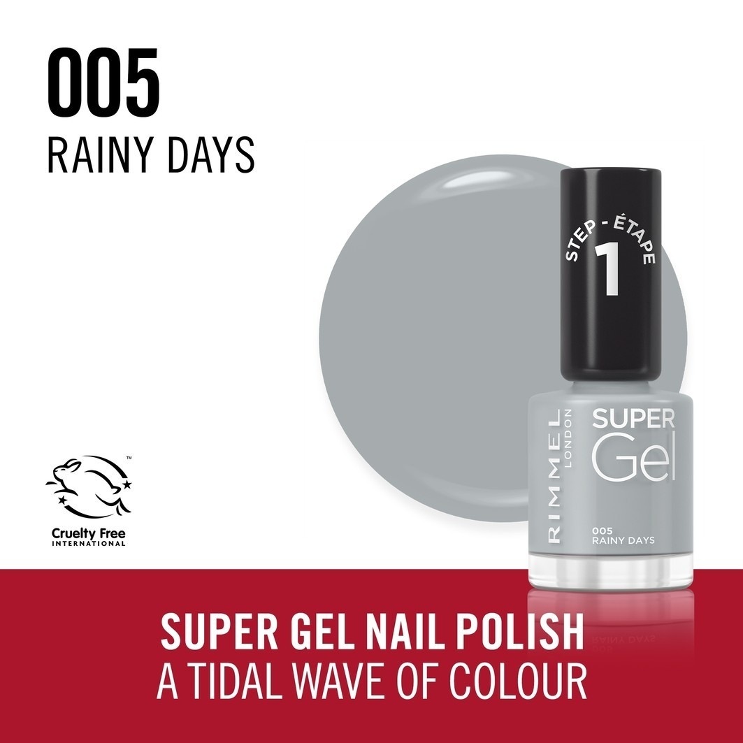Rimmel London Nail Polish SuperGel Nail Lakas - 12ml