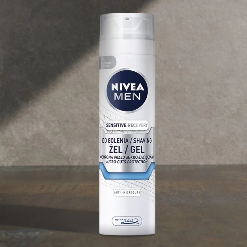 Nivea Men Żel do Golenia Łagodzący Sensitive Recovery