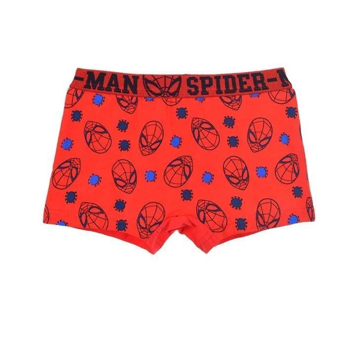 Paquete de 4 calzoncillos bóxer de algodón de Spider-Man para niños, 