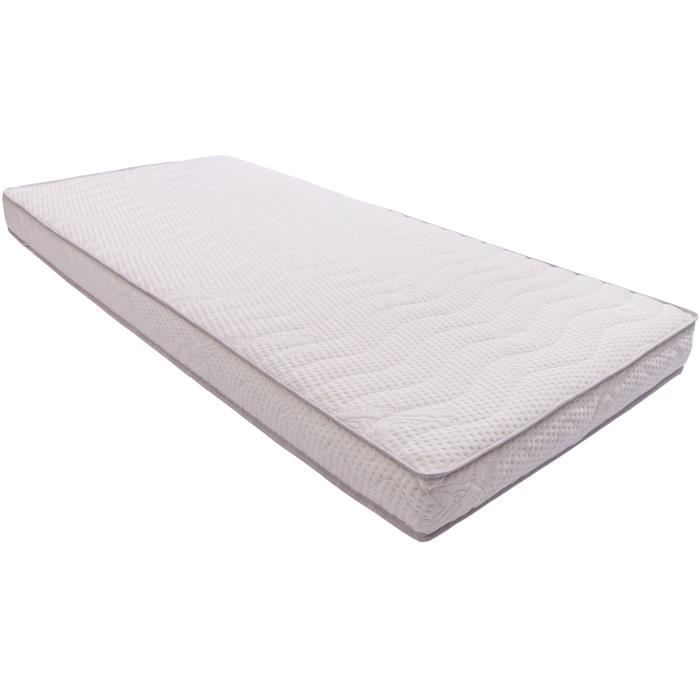 Relaxation set: mattress + electric bed bases 2x80x200cm - Foam - Firm - EQUINOXE Made in France