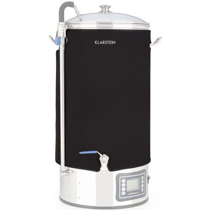 Kit de elaboración de cerveza - Klarstein Mundschenk XXL - Funda aislante para depósito de 50 litros