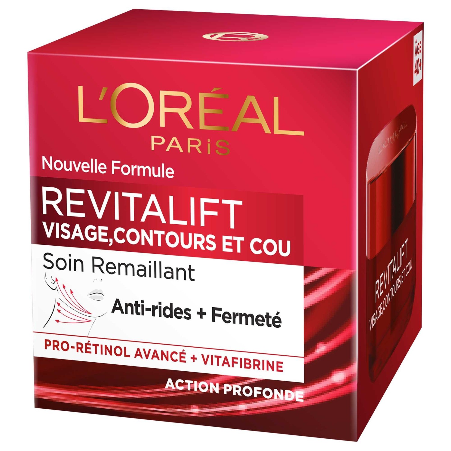 L’Oréal Paris Soin Visage, Contour et Cou Anti-rides -