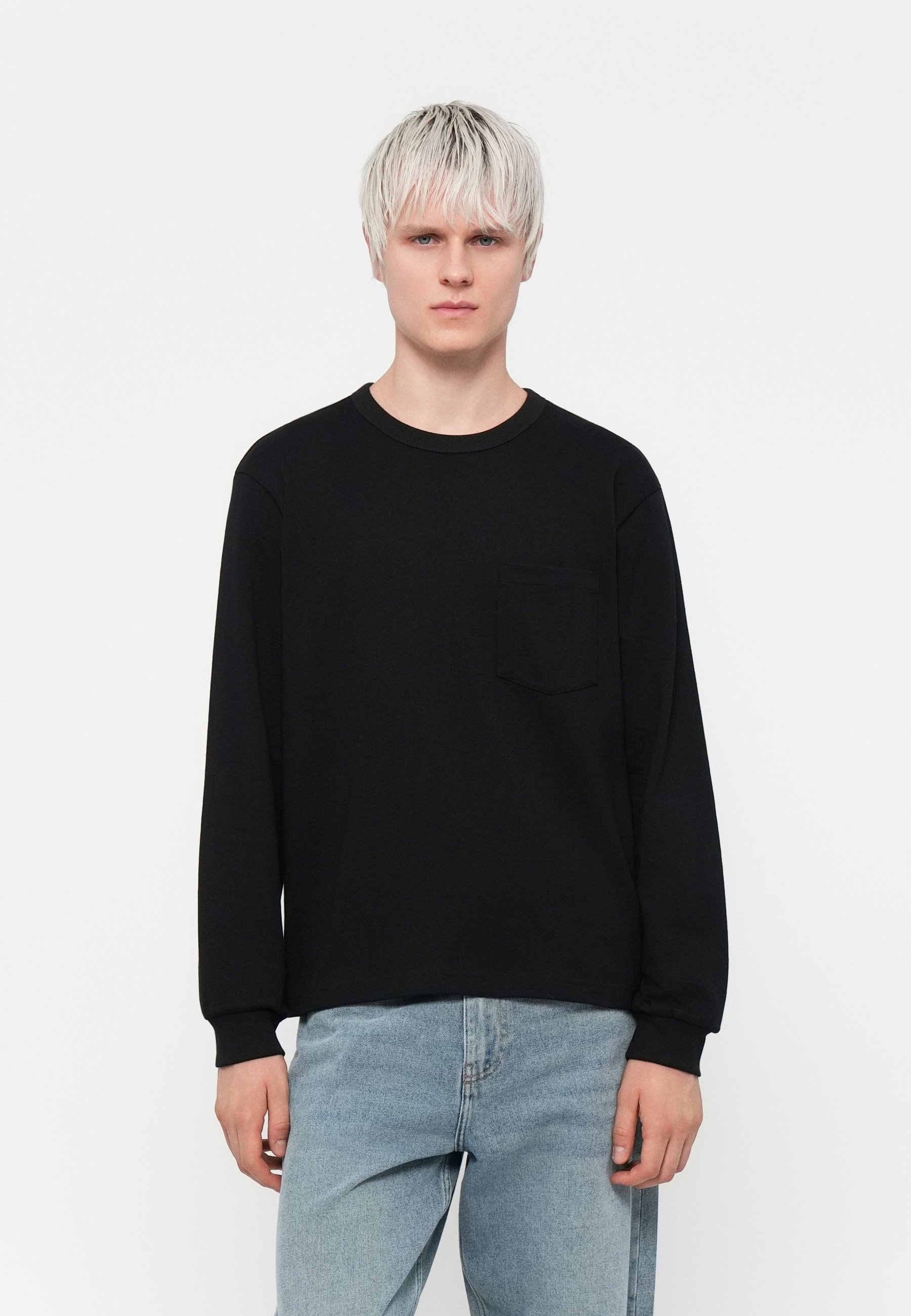 GAP TEE - Bluză cu mânecă lungă - negru intens