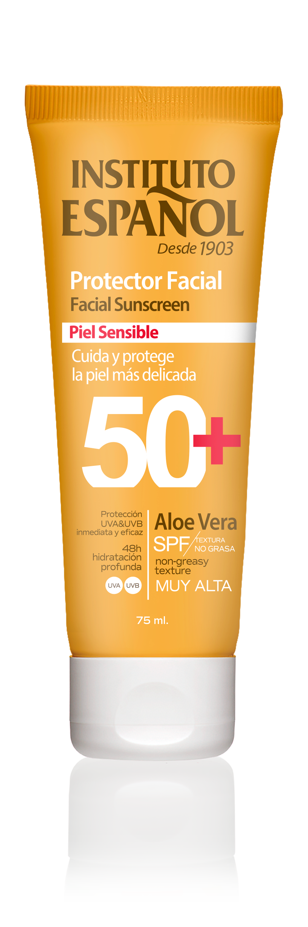 Sejas aizsarglīdzeklis jutīgai ādai SPF50 Sejas aizsarglīdzeklis