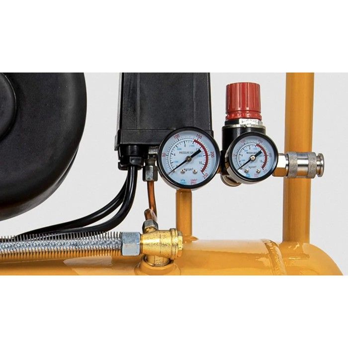 Compressor de ar silencioso de 50 litros, 10 bar, 2,5 HP, 145 PSI, VITO