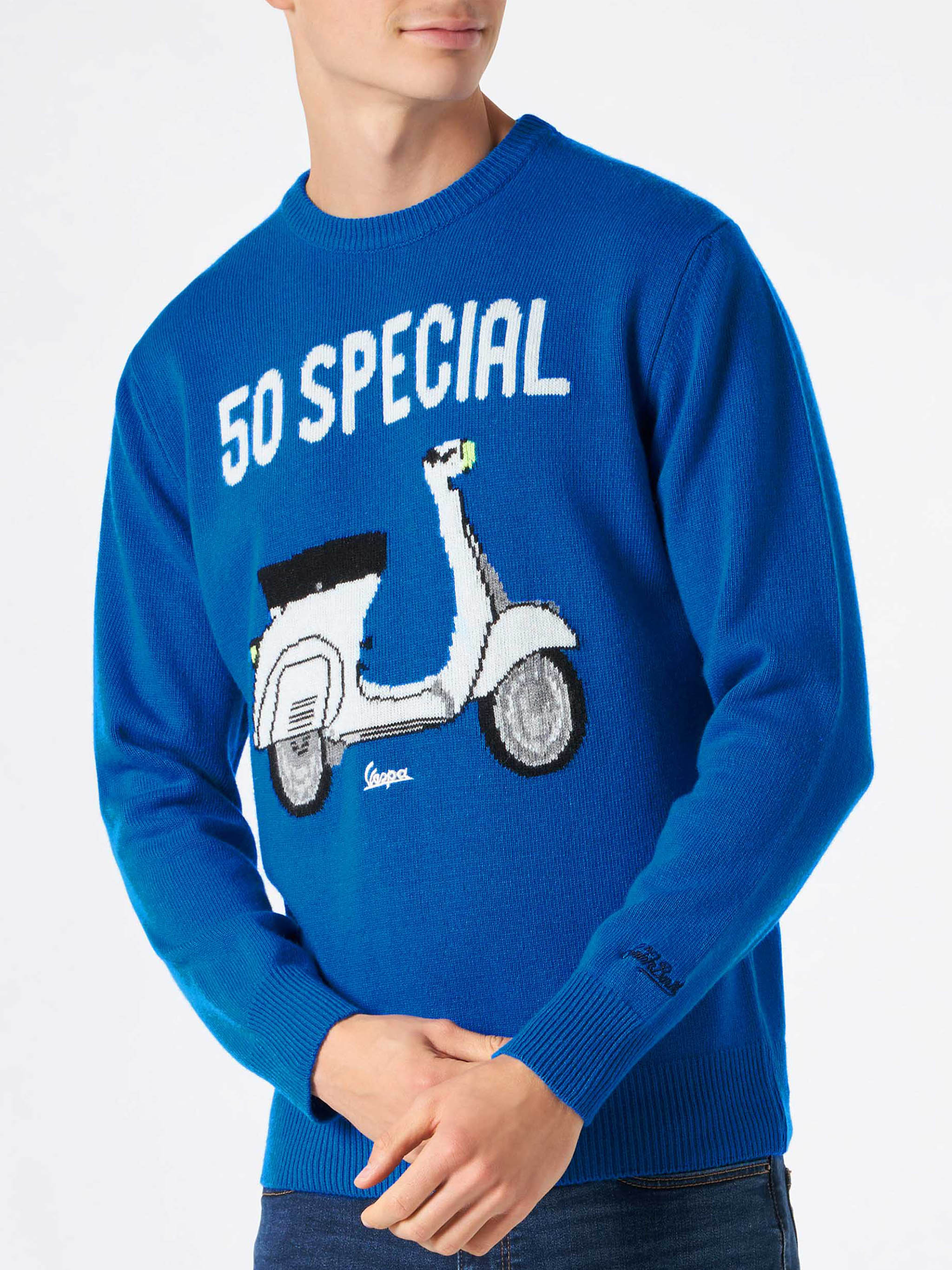 Herrenpullover mit Vespa-Print | VESPA® SONDEREDITION