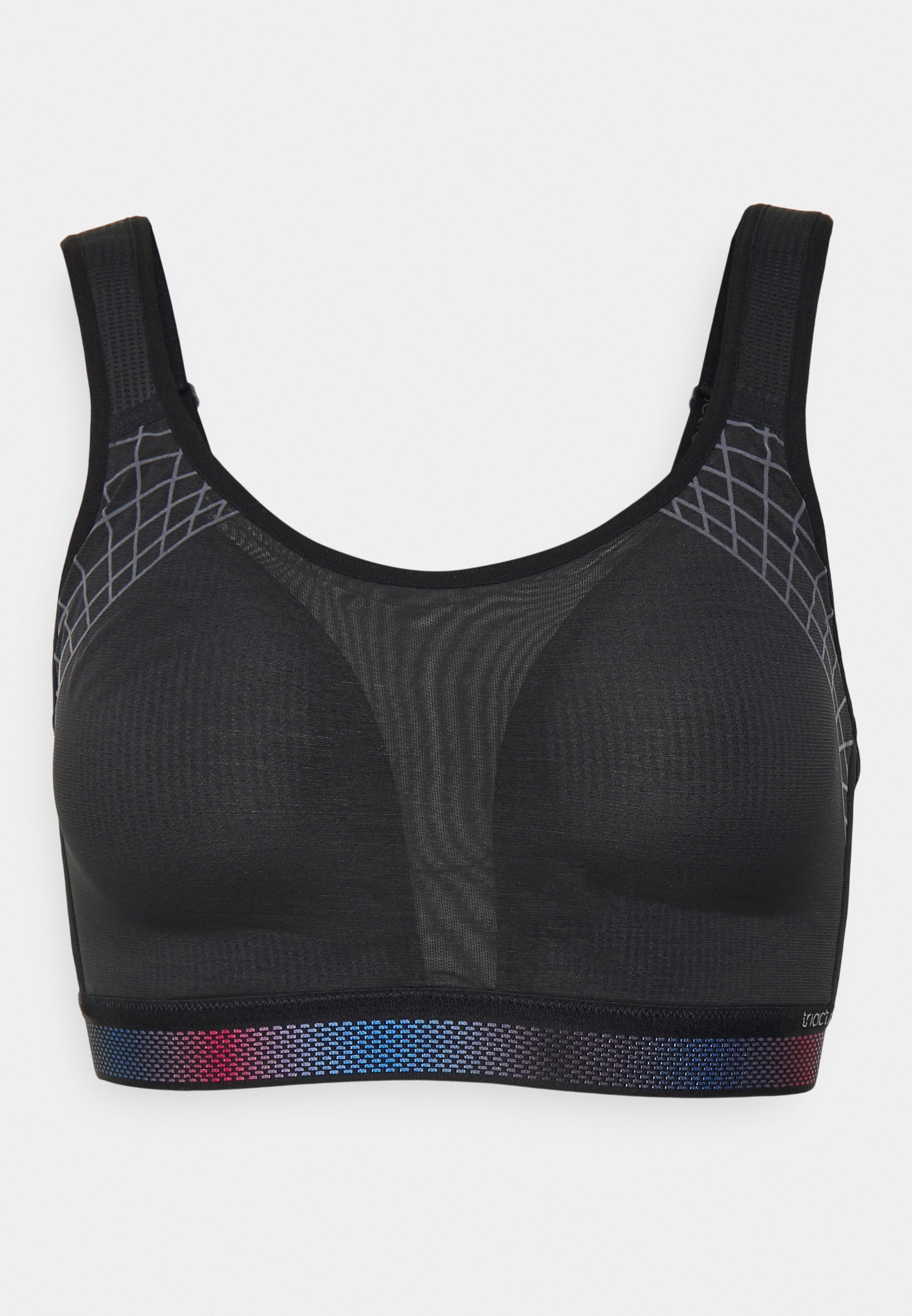 triaction by Triumph CARDIO FLOW NON-WIRED MINIMIZER - Soutien-gorge de sport à maintien élevé - noir