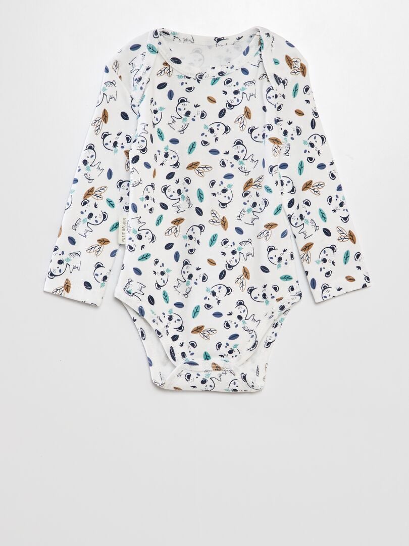 Conjunto de 2 bodys estadounidenses - AZUL