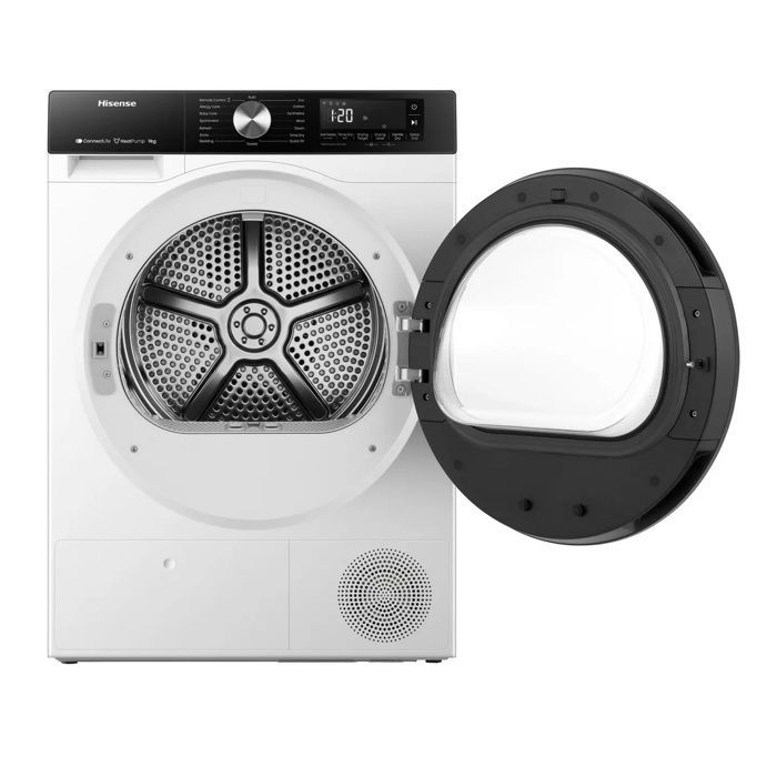 Hisense Sèche-linge pompe à chaleur 60cm 9kg blanc - DH3S902UWDC