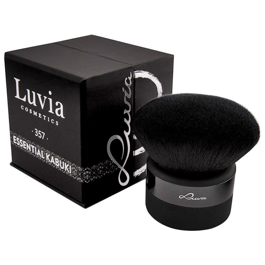 „Luvia Essential Kabuki“ pudros šepetėlis – juodas – 1 vnt.